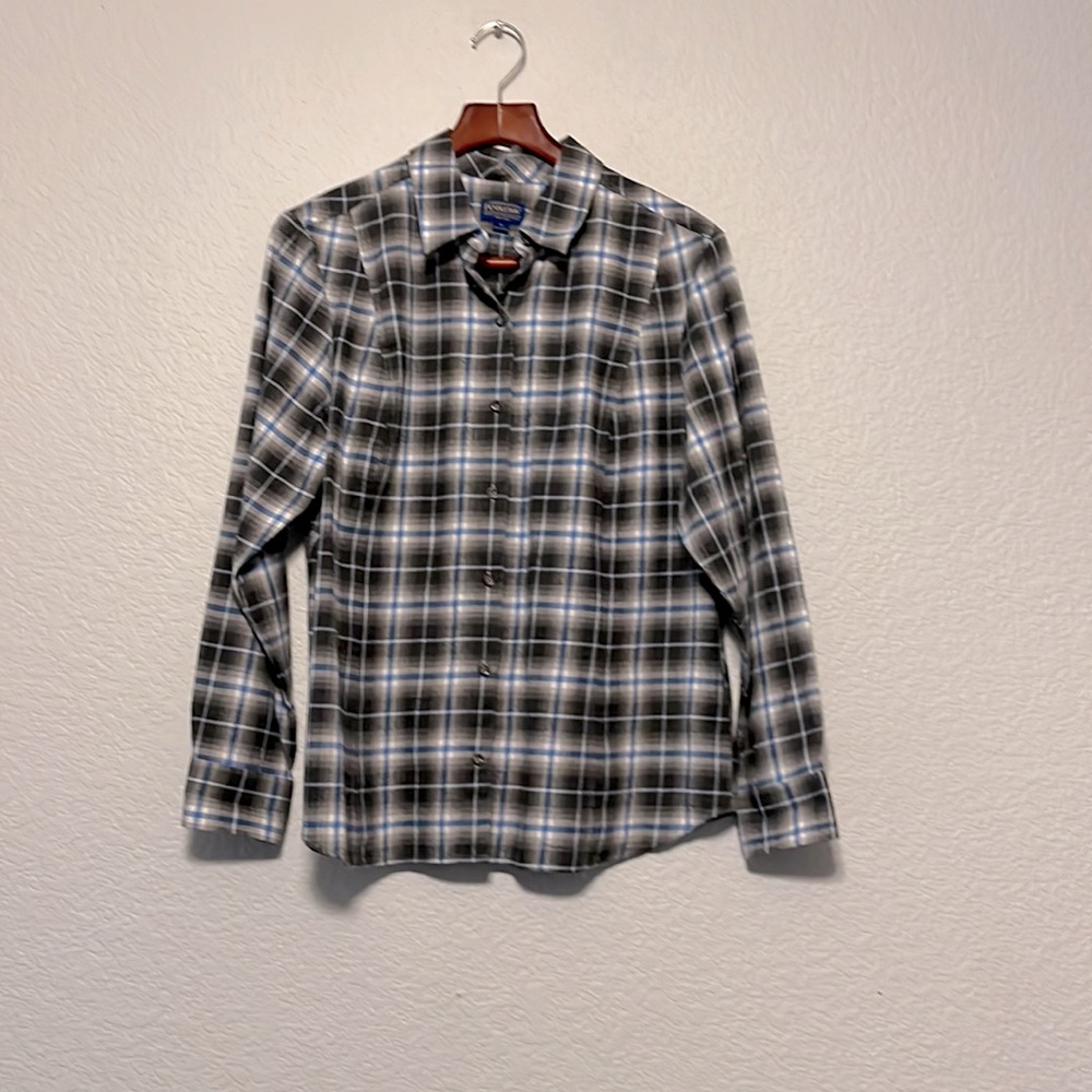 Pendleton Plaid Button Front Shirt